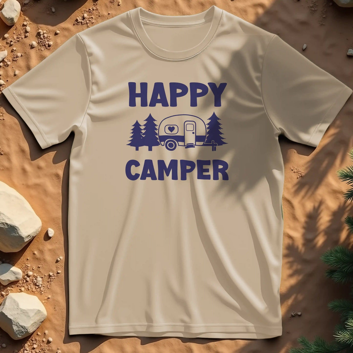 Happy camper - caravan t-shirt