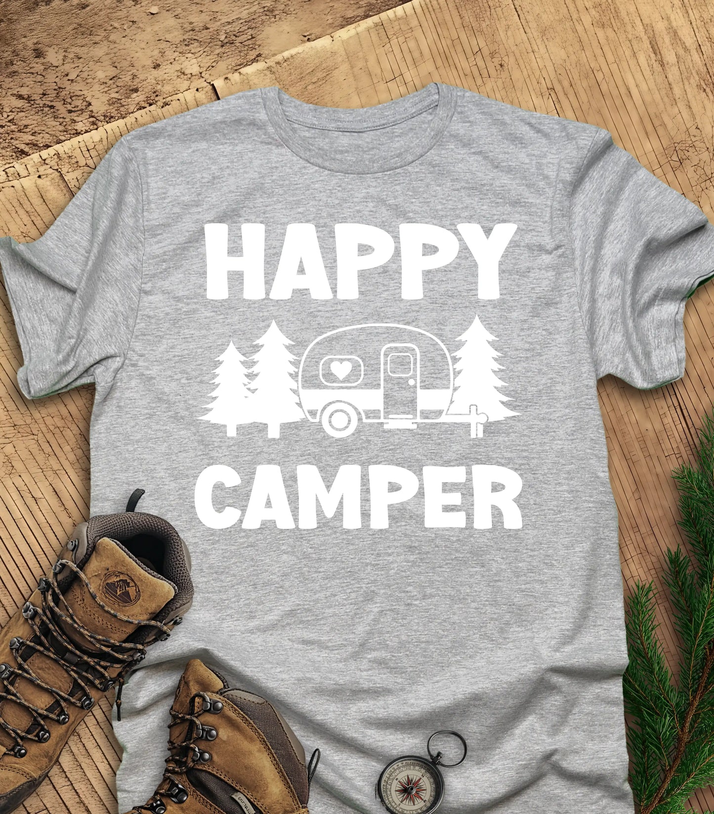 Happy camper - caravan t-shirt