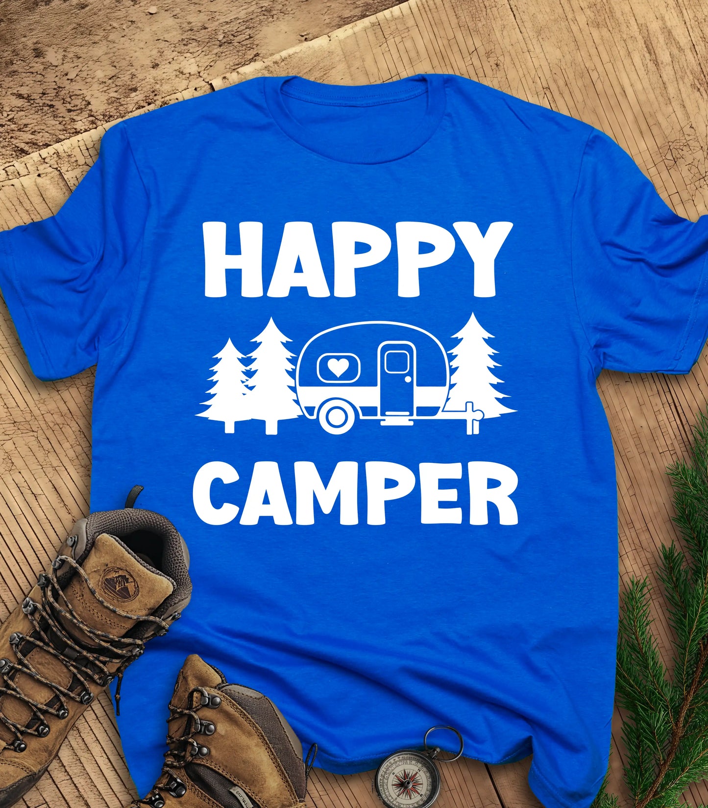 Happy camper - caravan t-shirt