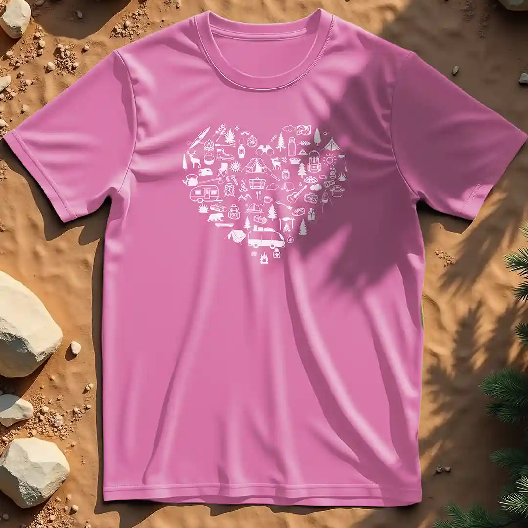 Heart full of adventure t-shirt