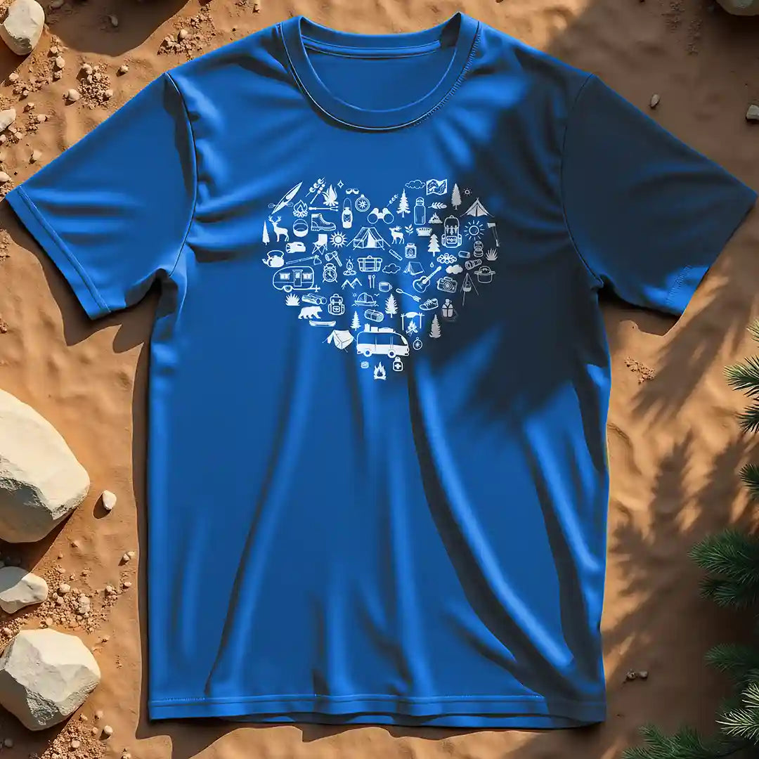 Heart full of adventure t-shirt