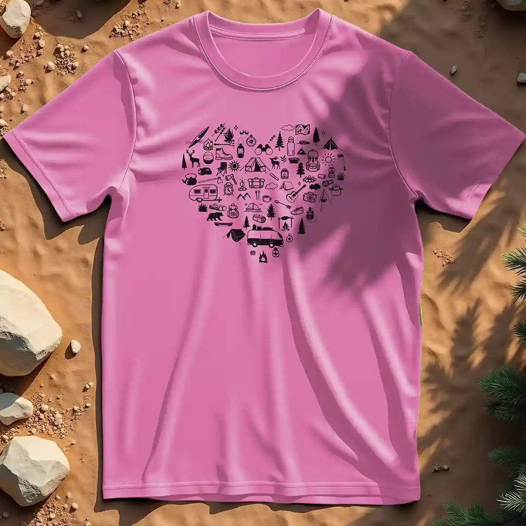 Heart full of adventure t-shirt