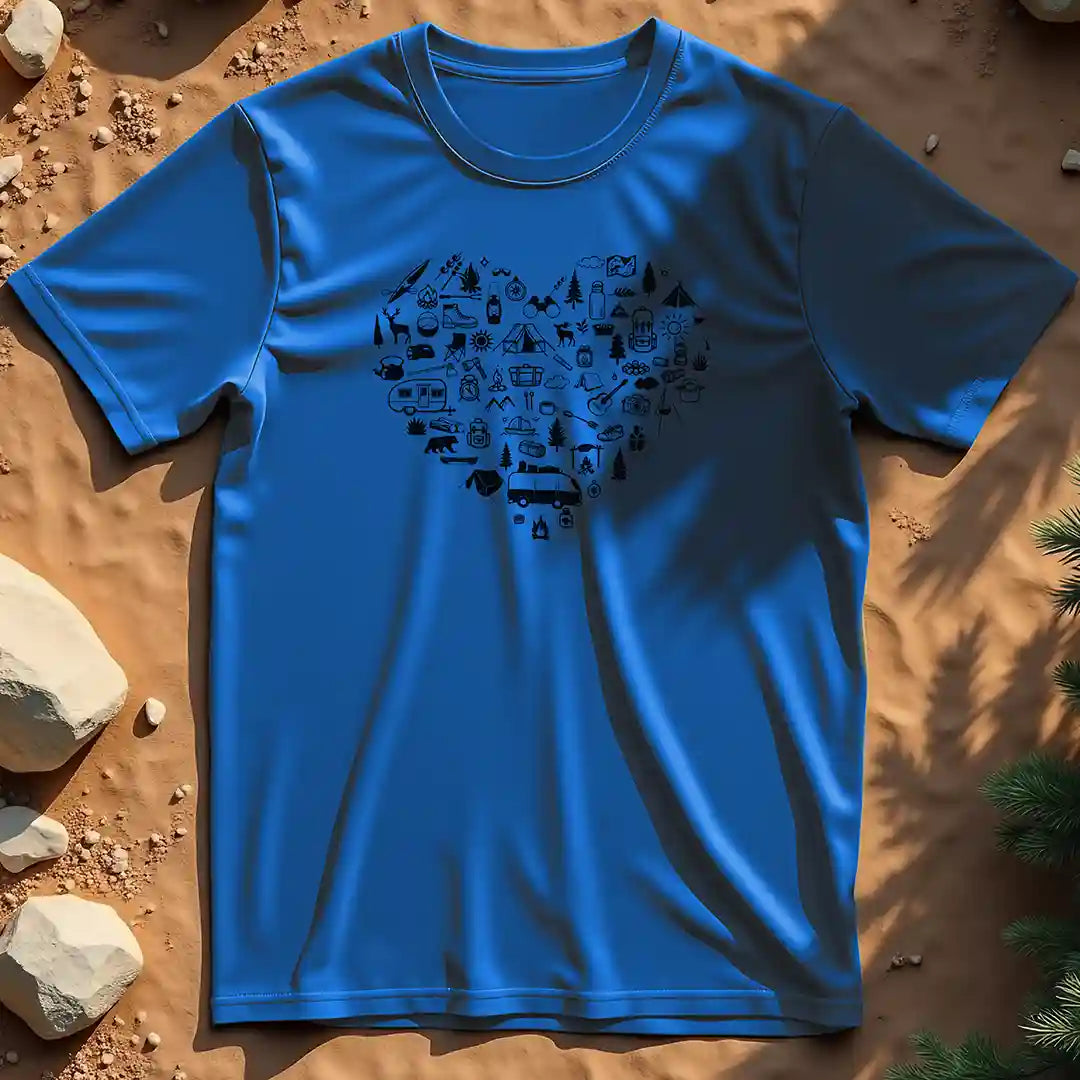 Heart full of adventure t-shirt