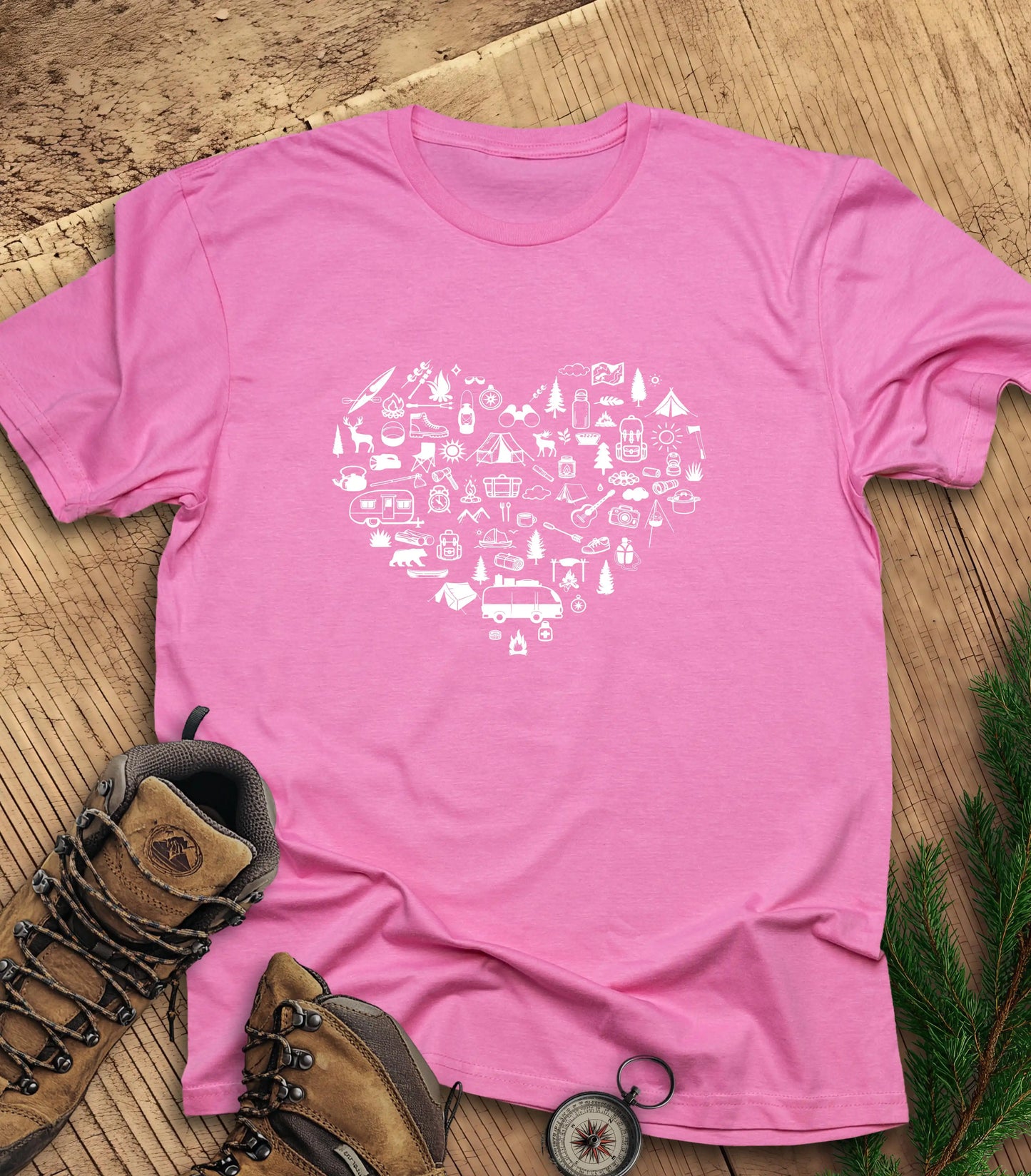 Heart full of adventure t-shirt