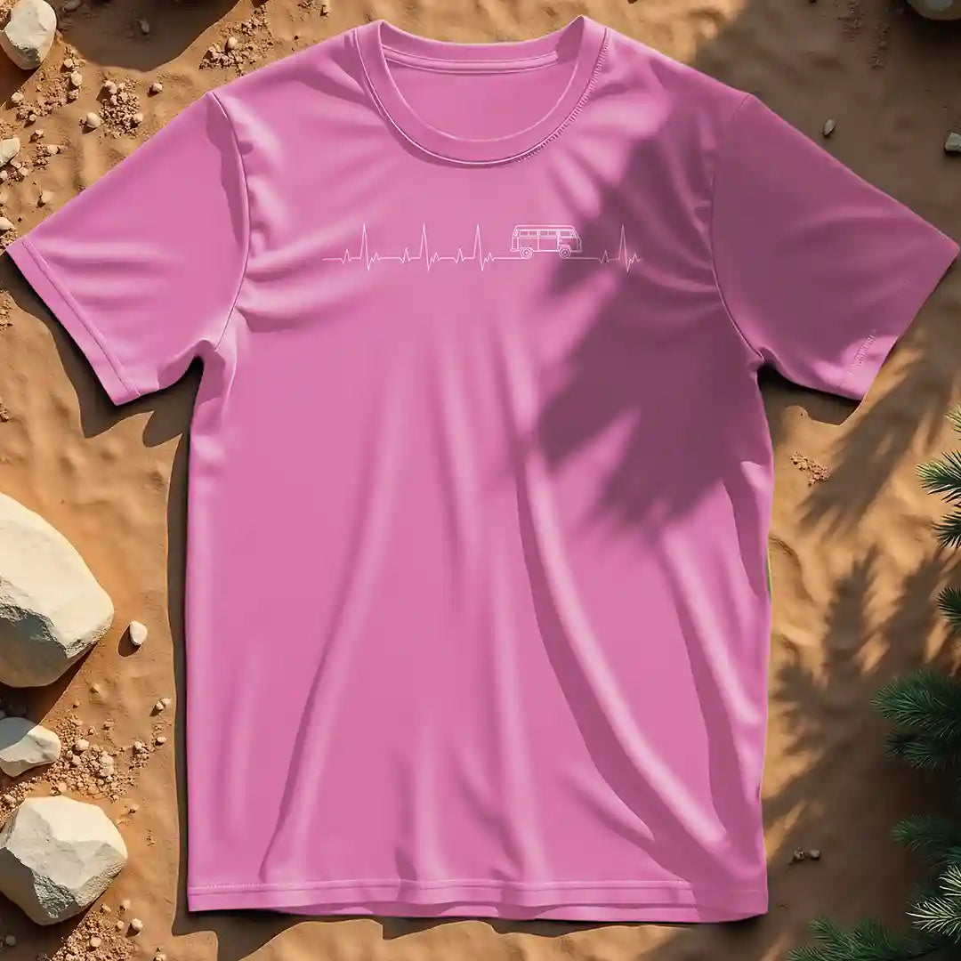 Heartbeat camper t-shirt