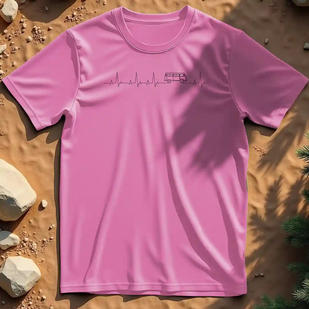 Heartbeat camper t-shirt
