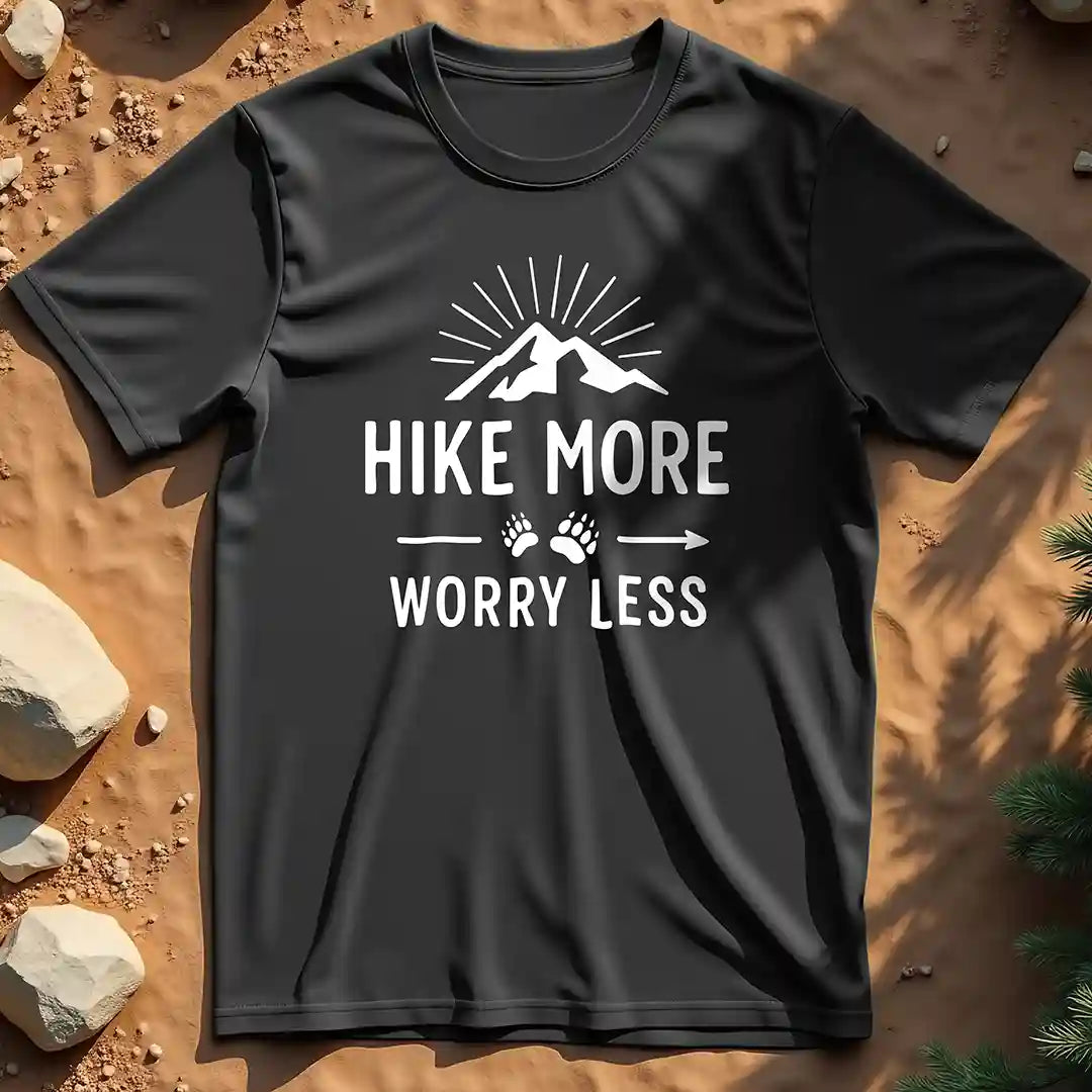 Hike More, Worry Less t-shirt