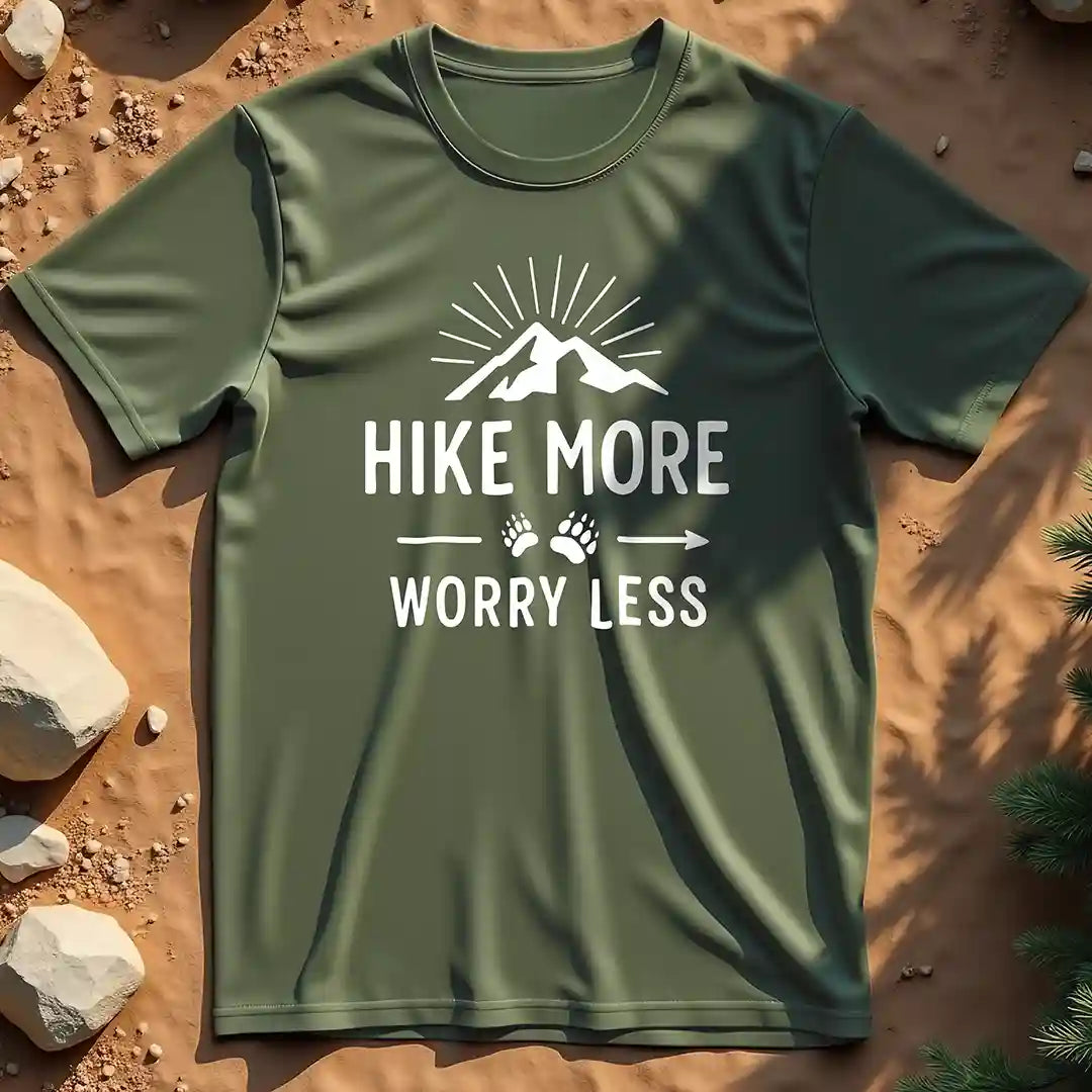 Hike More, Worry Less t-shirt
