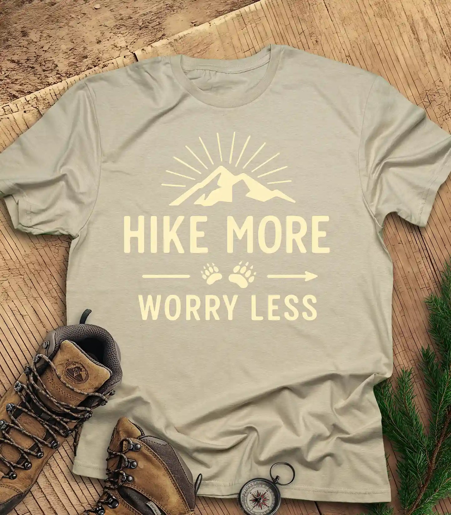 Hike More, Worry Less t-shirt