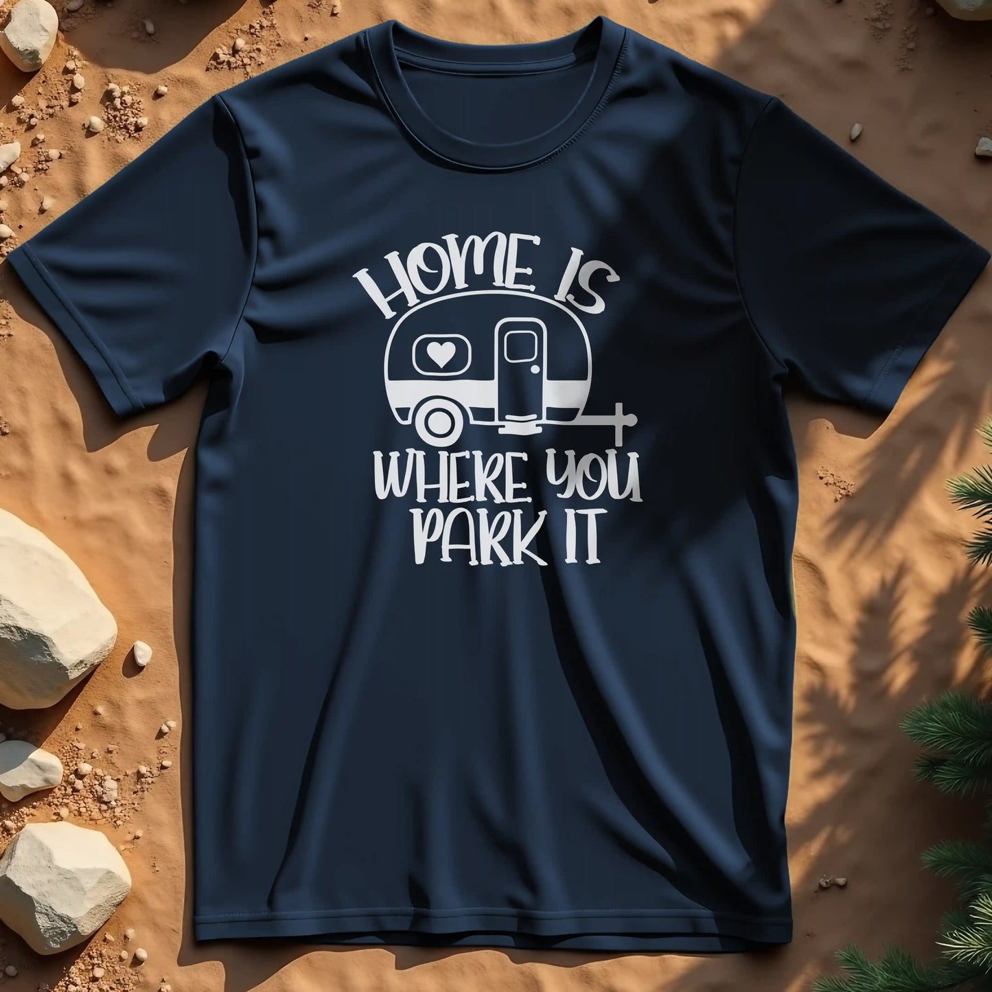 Home is where you park it t-shirt