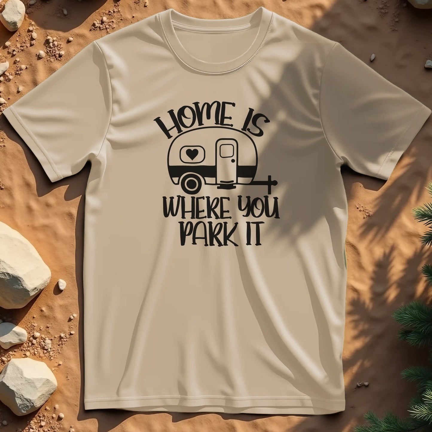 Home is where you park it t-shirt