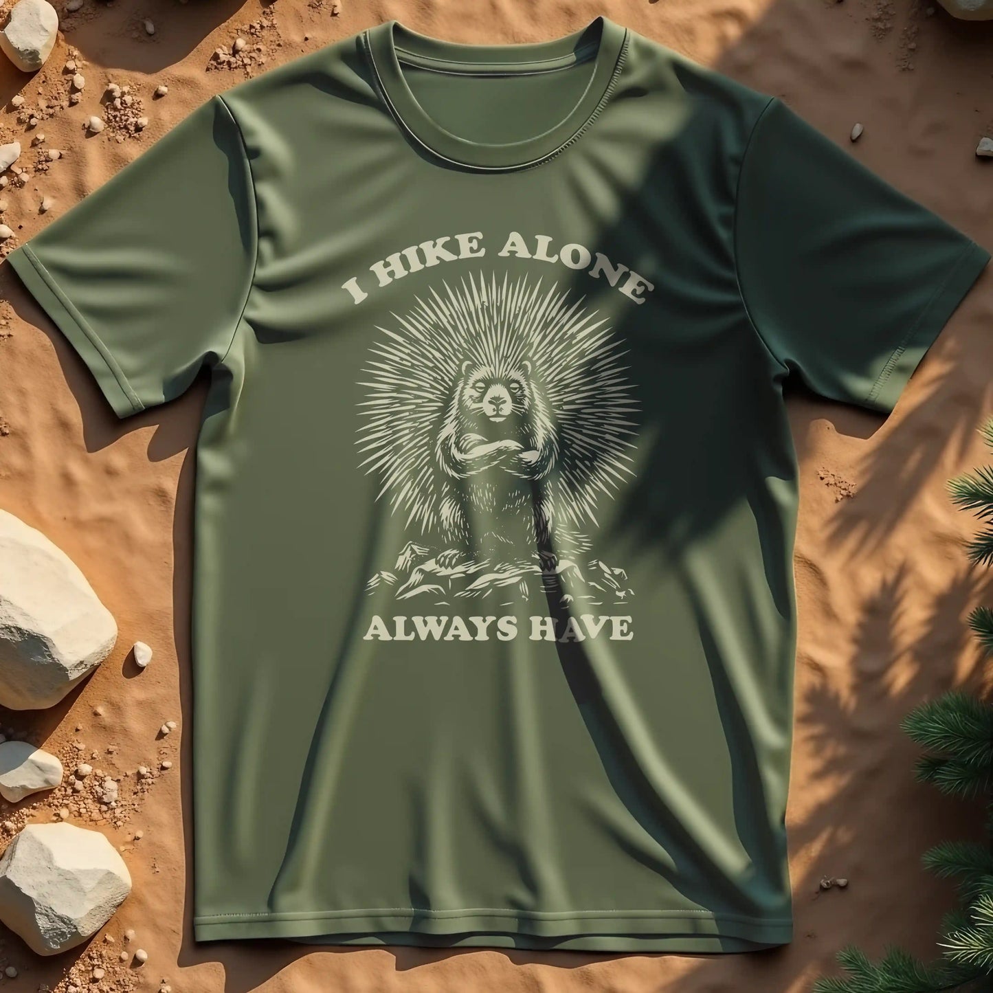 I Hike Alone t-shirt