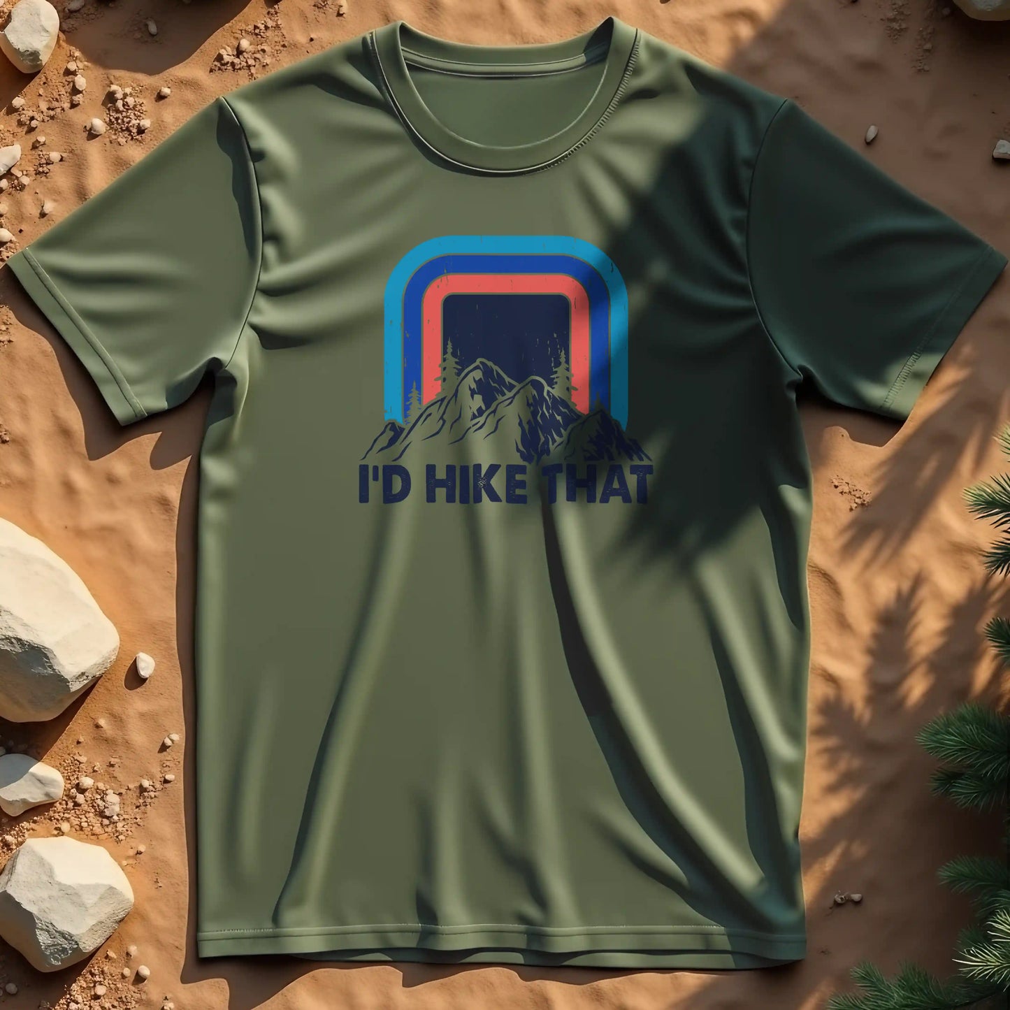 I'd hike that t-shirt