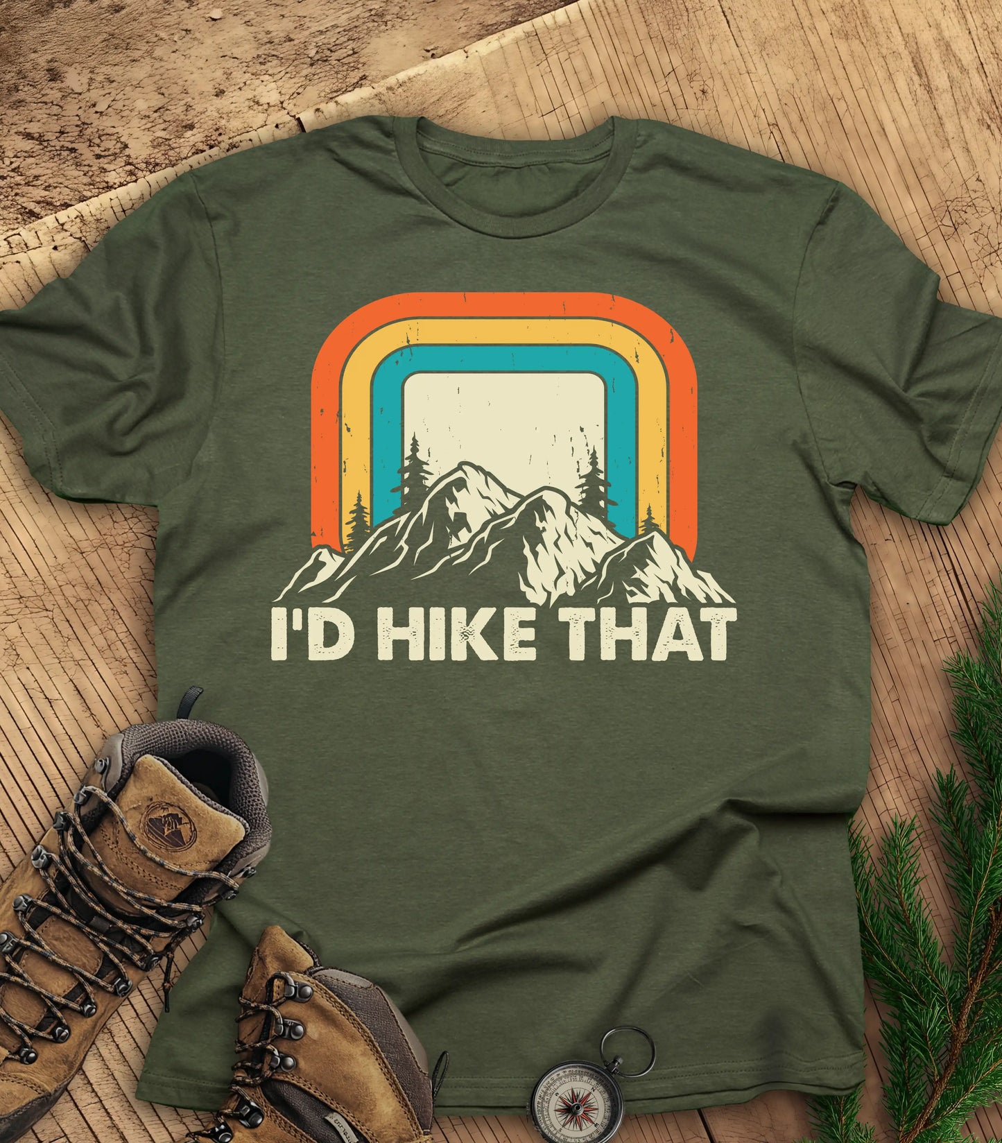 I'd hike that t-shirt