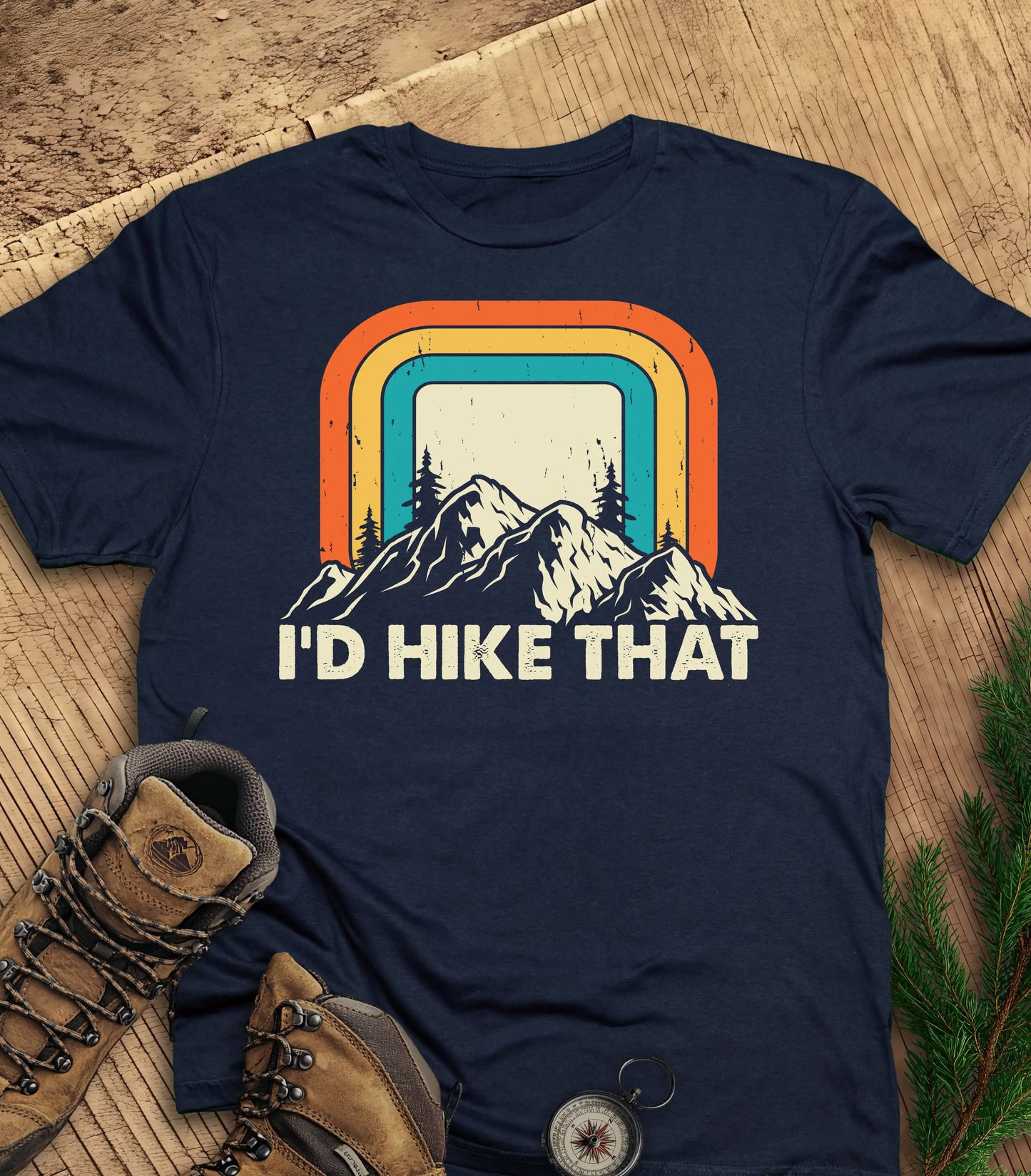I'd hike that t-shirt