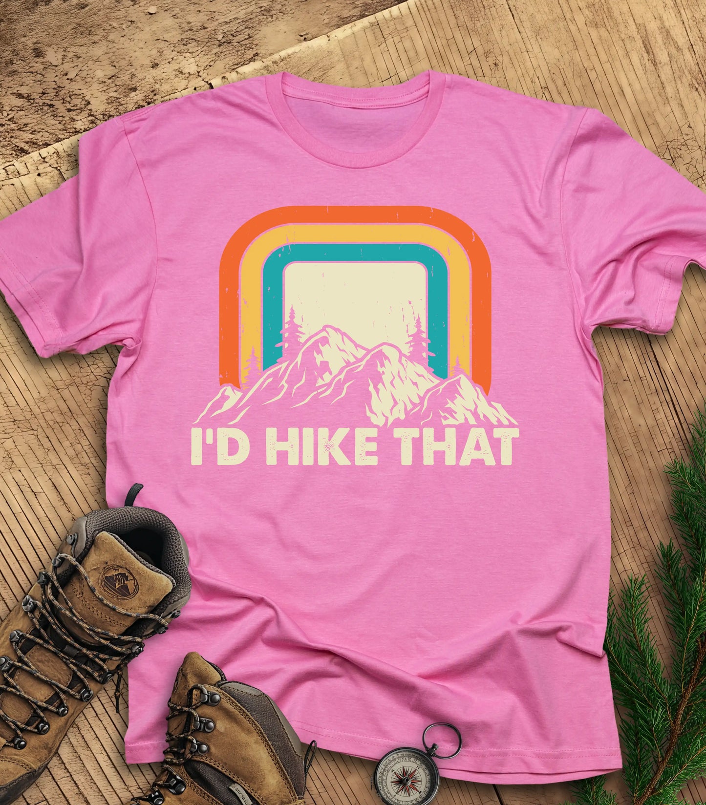 I'd hike that t-shirt