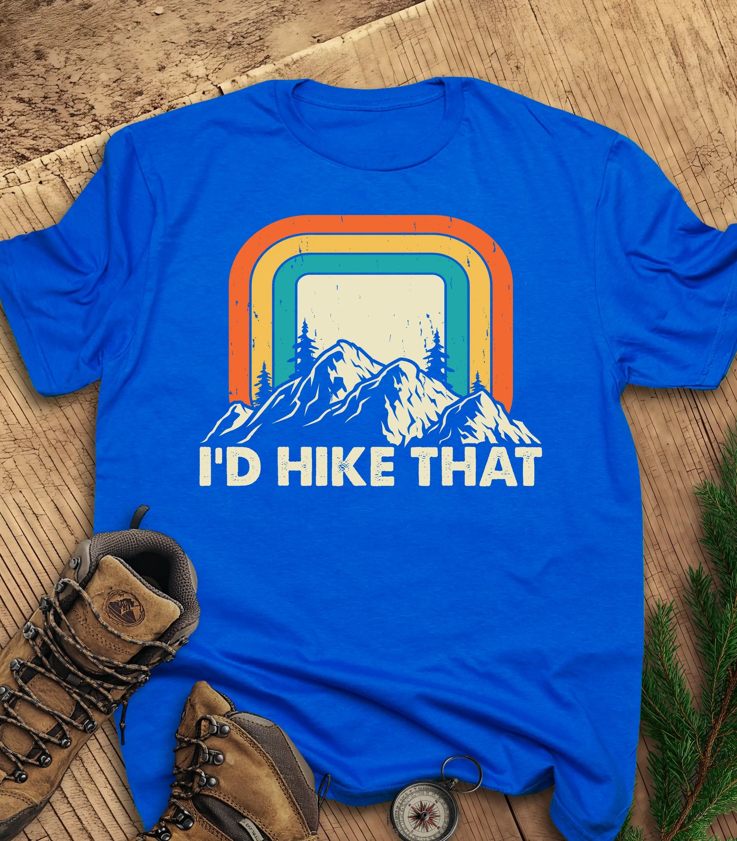 I'd hike that t-shirt
