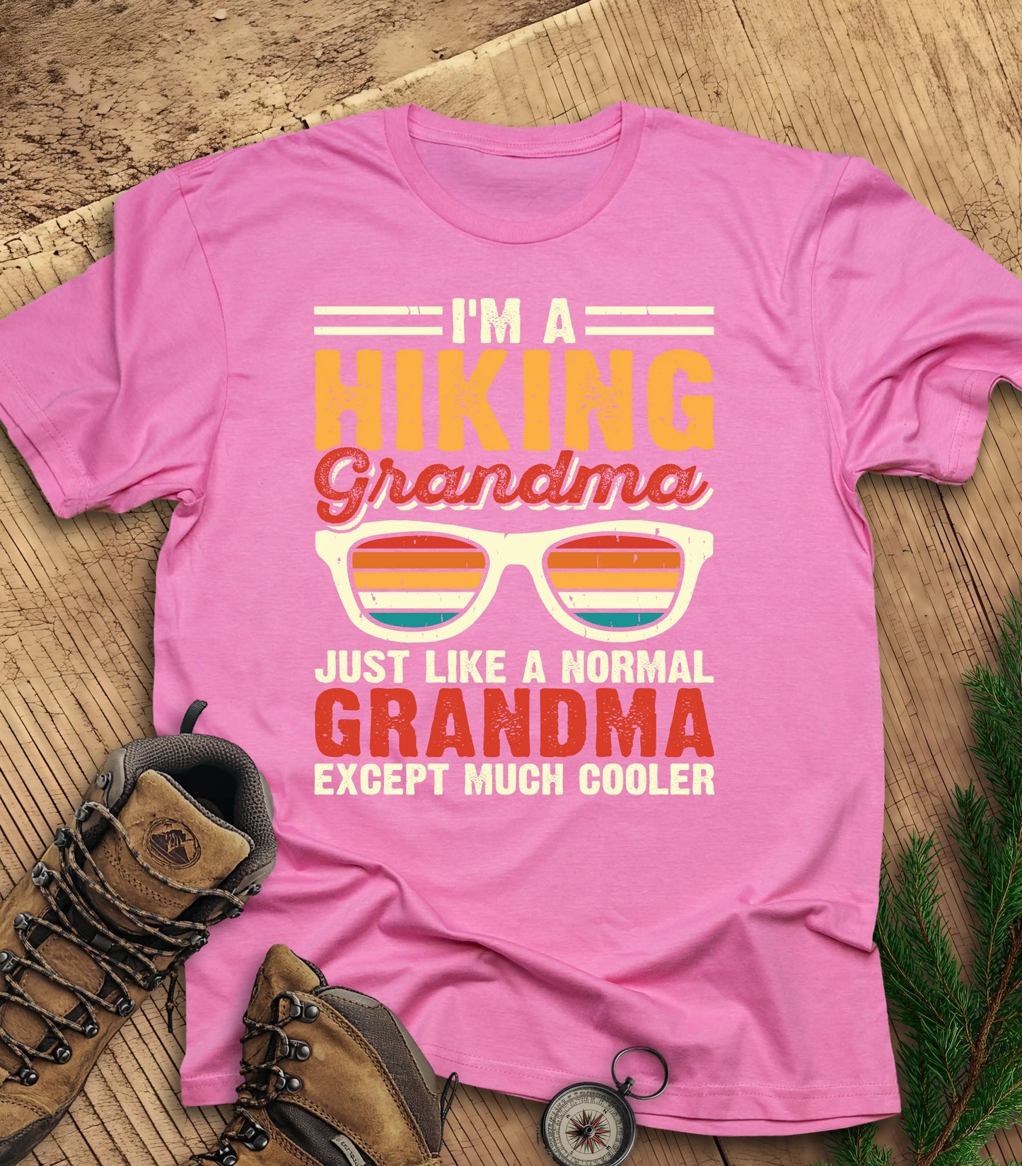 I'm a Hiking Grandma t-shirt