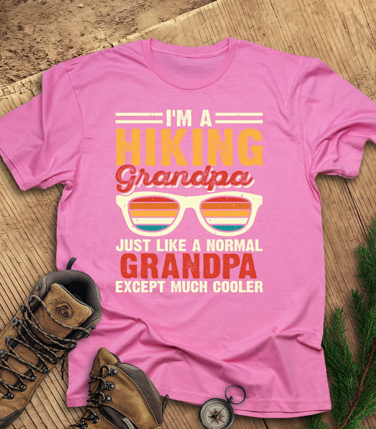 I'm a Hiking Grandpa t-shirt