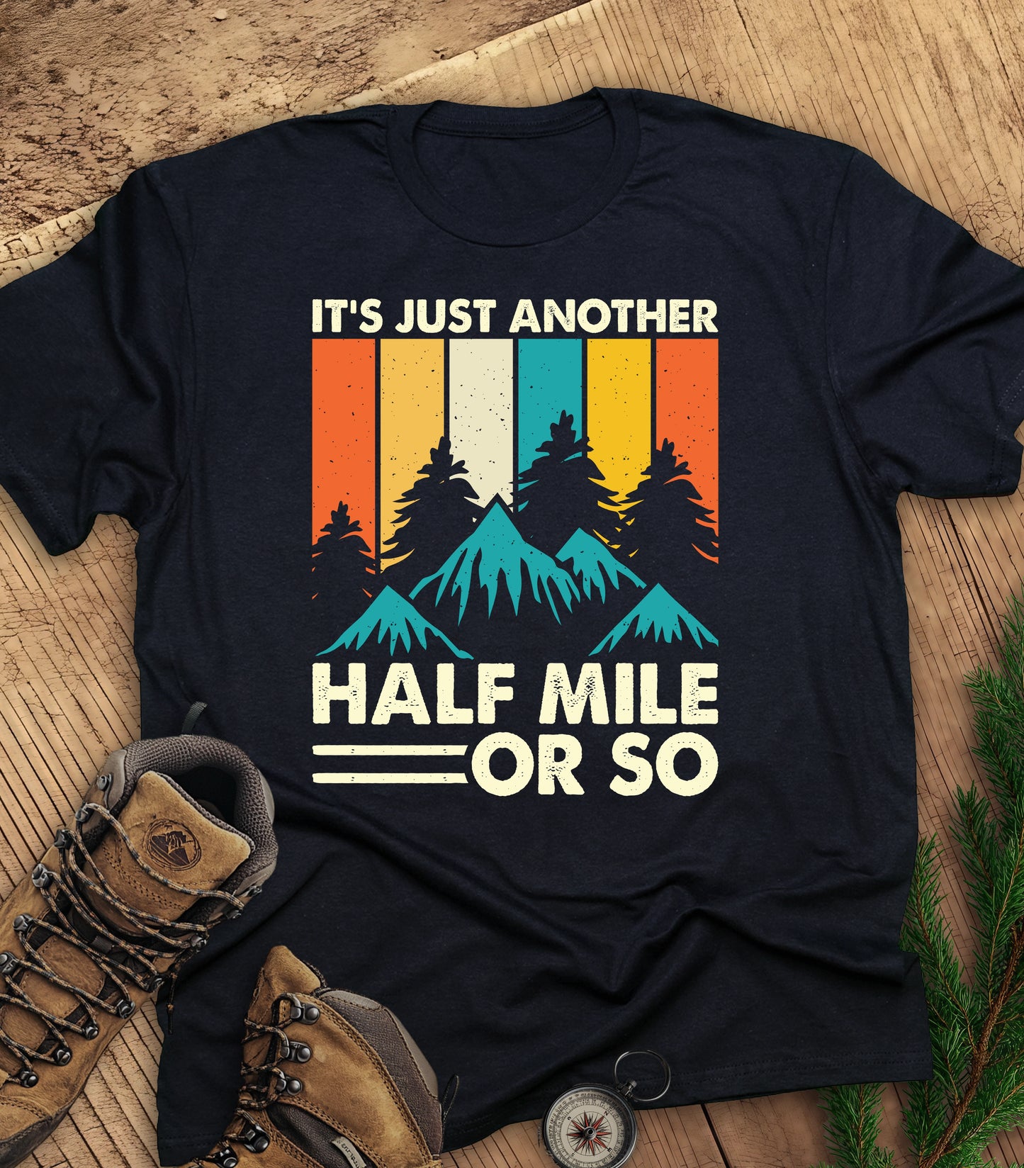 It's just another half mile t-shirt