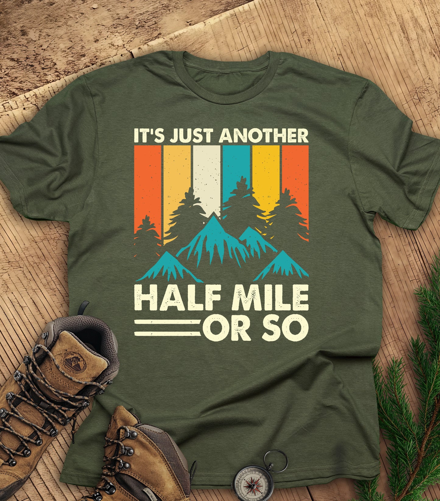 It's just another half mile t-shirt
