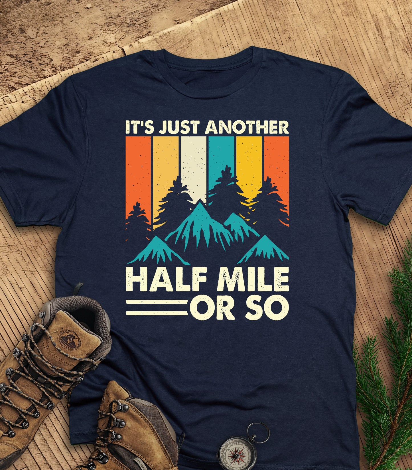 It's just another half mile t-shirt