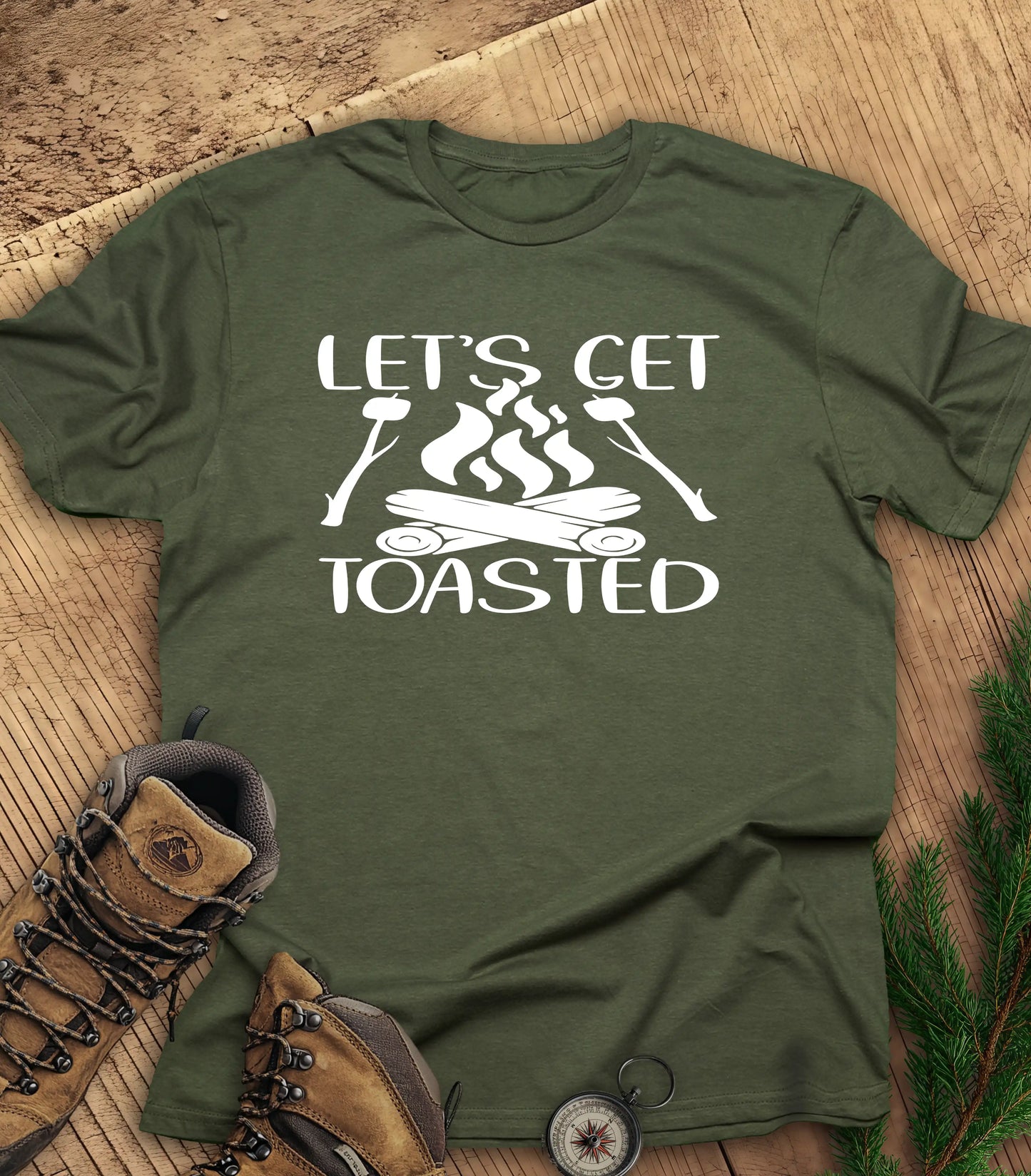 Lets get toasted t-shirt