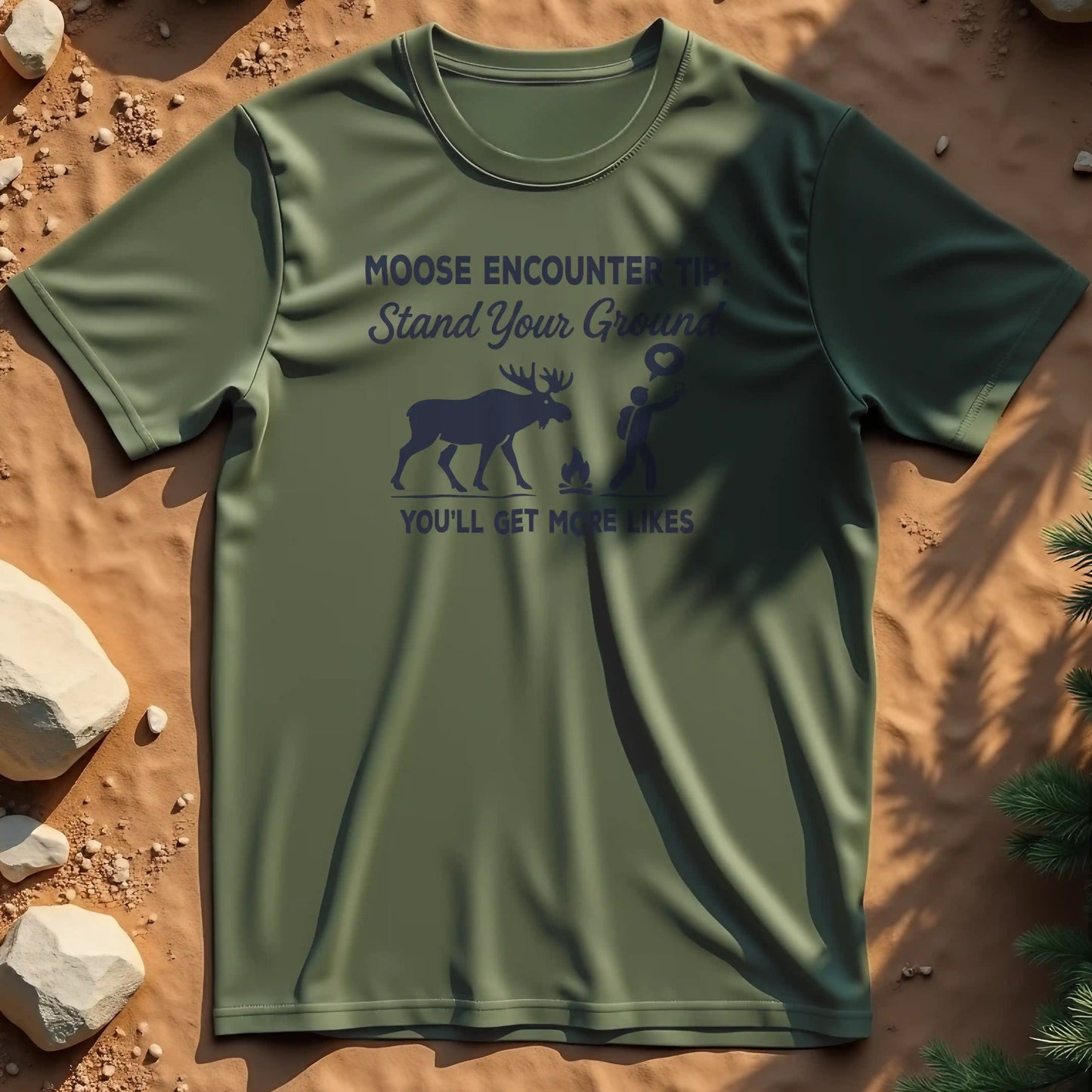 Moose Encounter Tip t-shirt