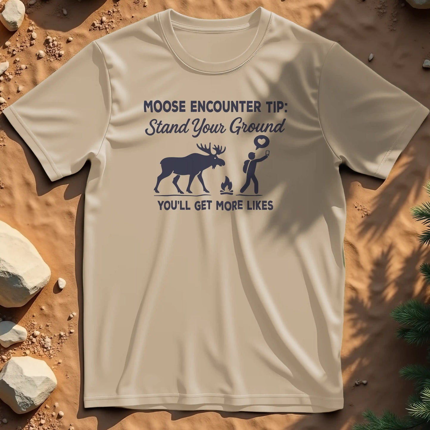 Moose Encounter Tip t-shirt
