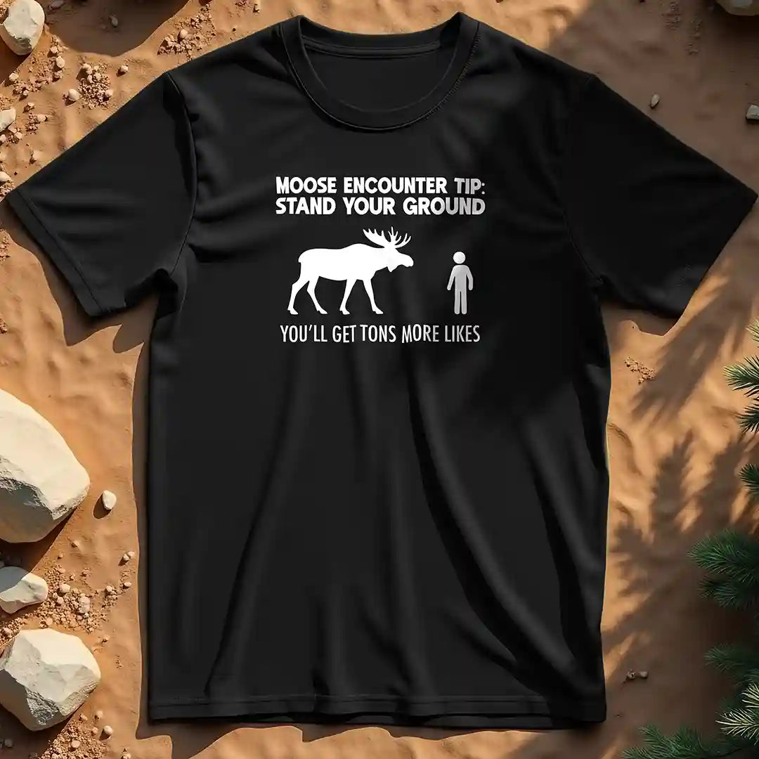Moose Encounter Tip t-shirt