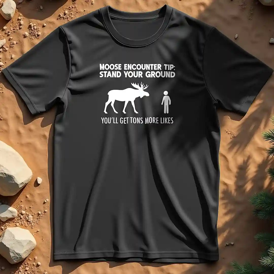 Moose Encounter Tip t-shirt