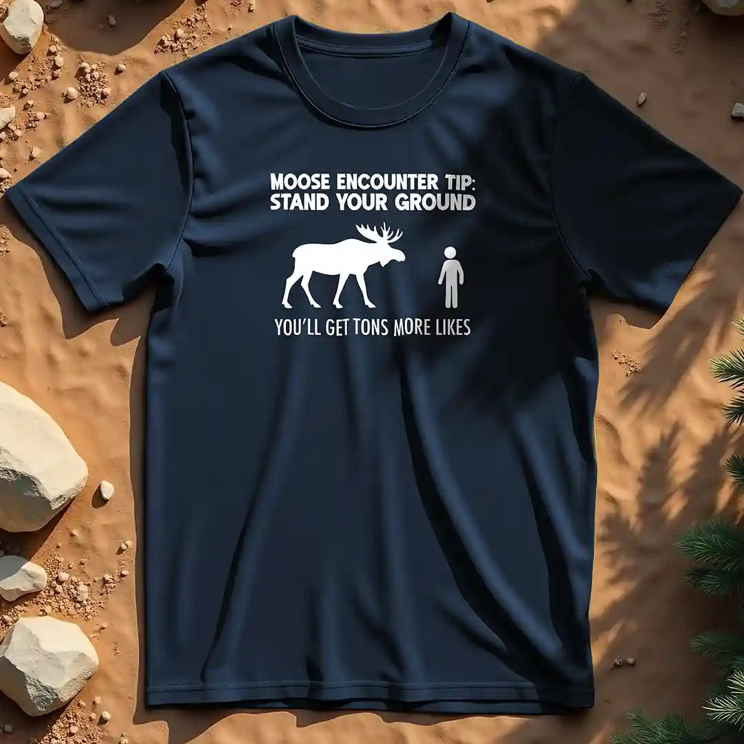 Moose Encounter Tip t-shirt