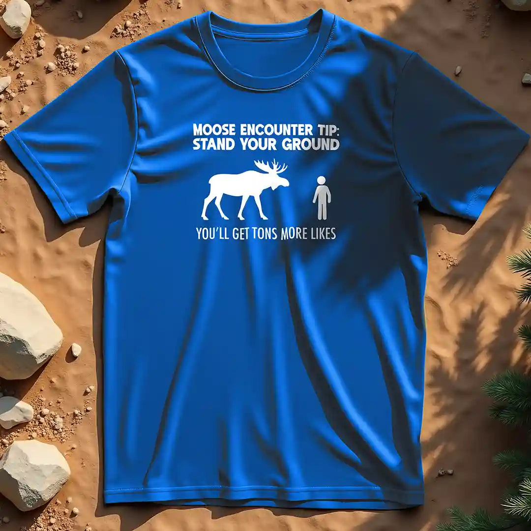 Moose Encounter Tip t-shirt
