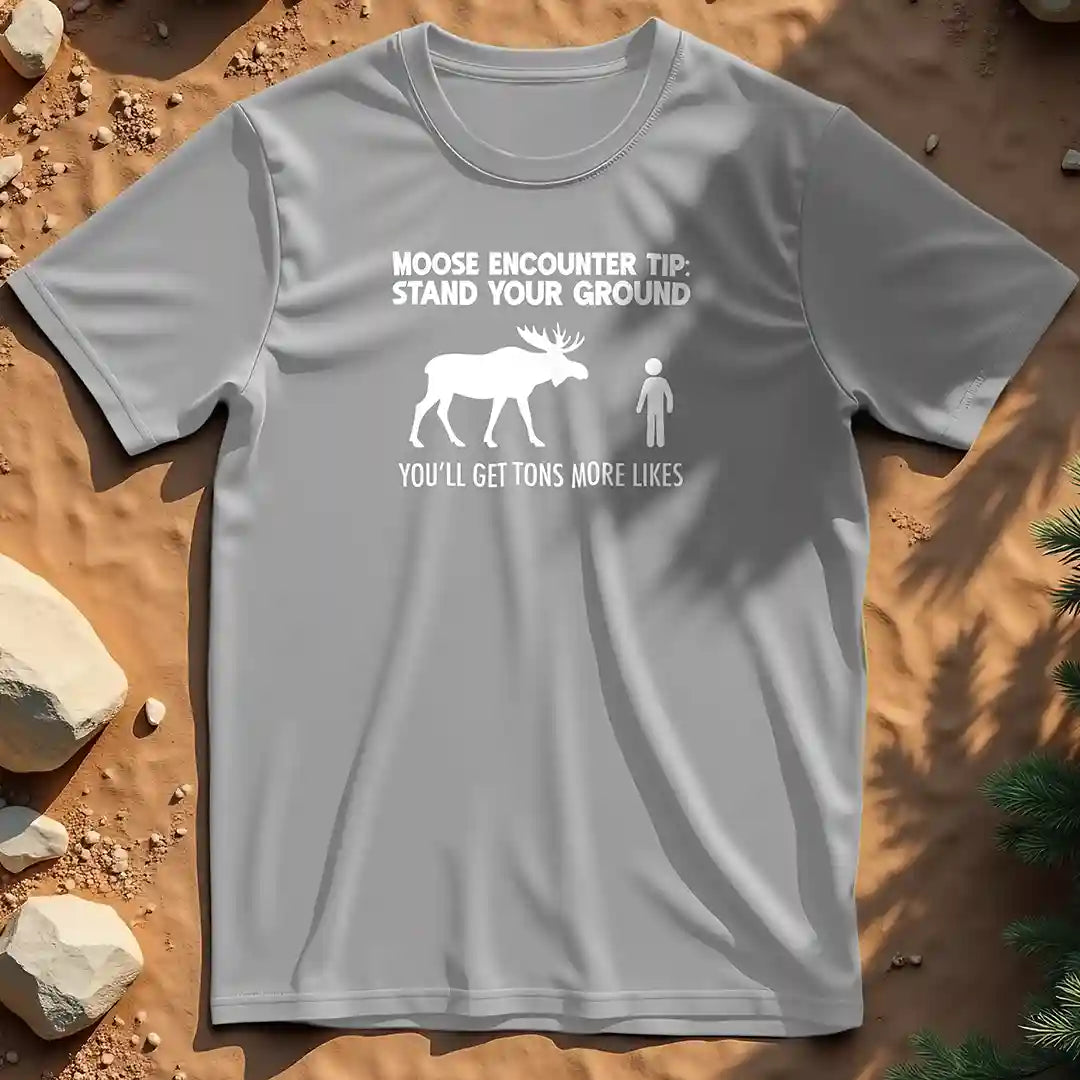 Moose Encounter Tip t-shirt