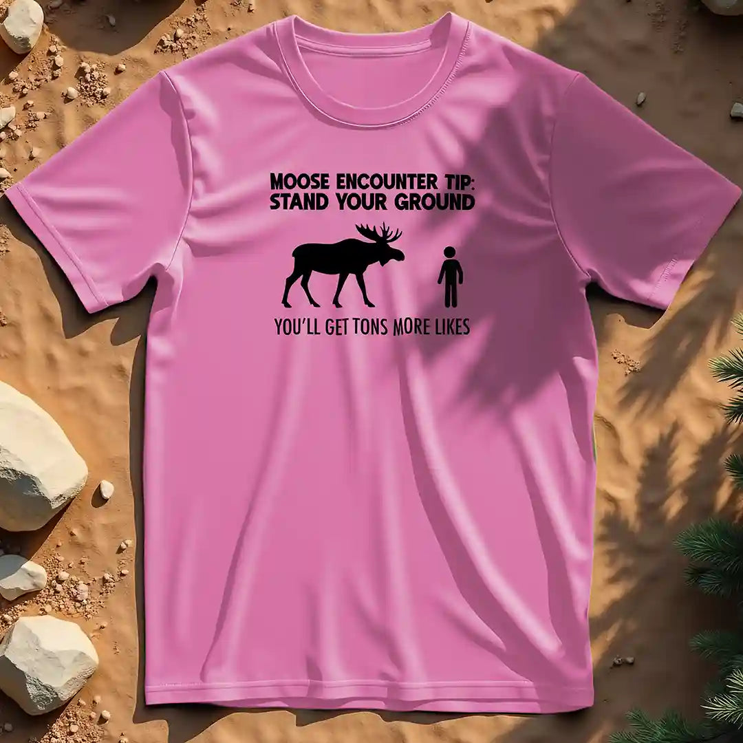 Moose Encounter Tip t-shirt