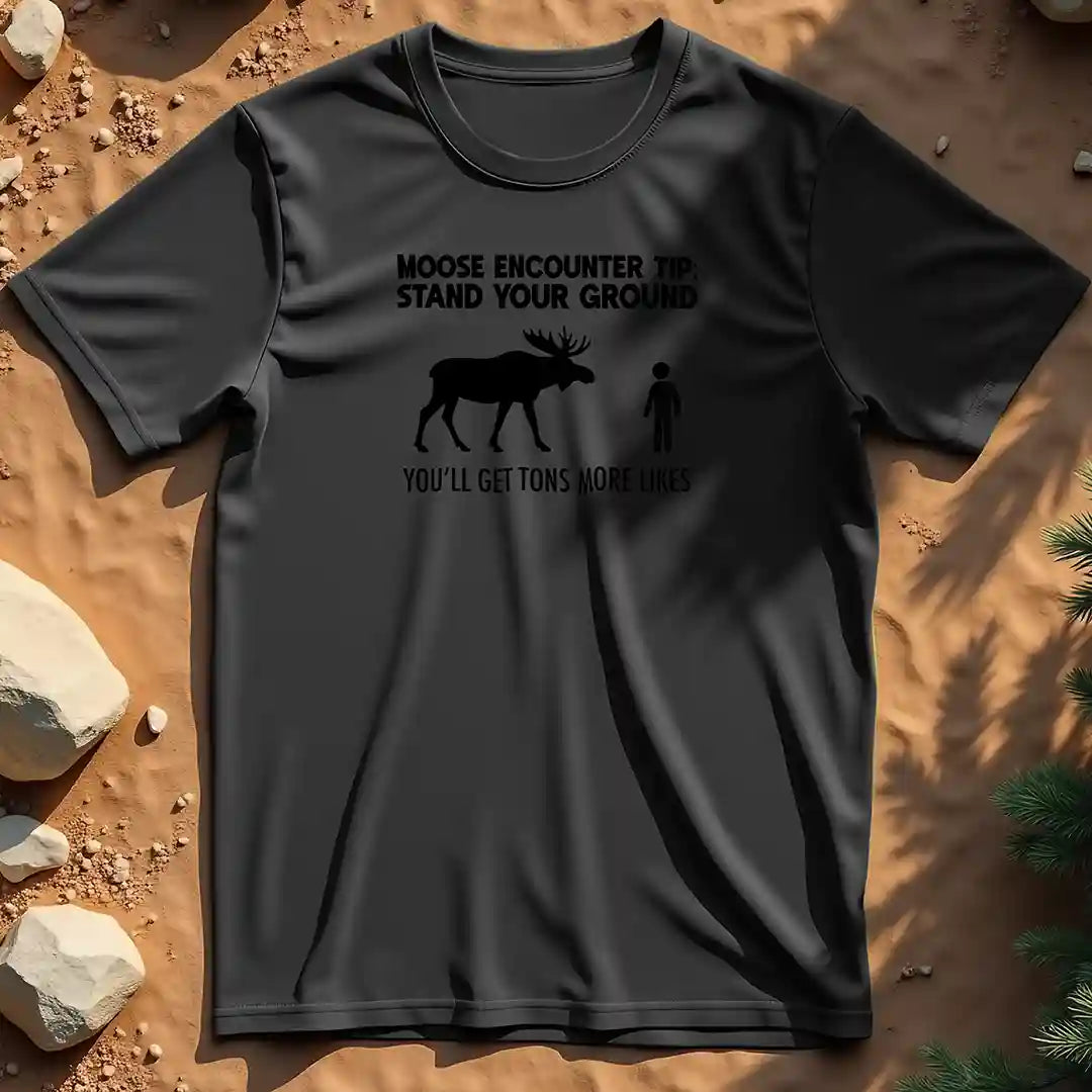 Moose Encounter Tip t-shirt