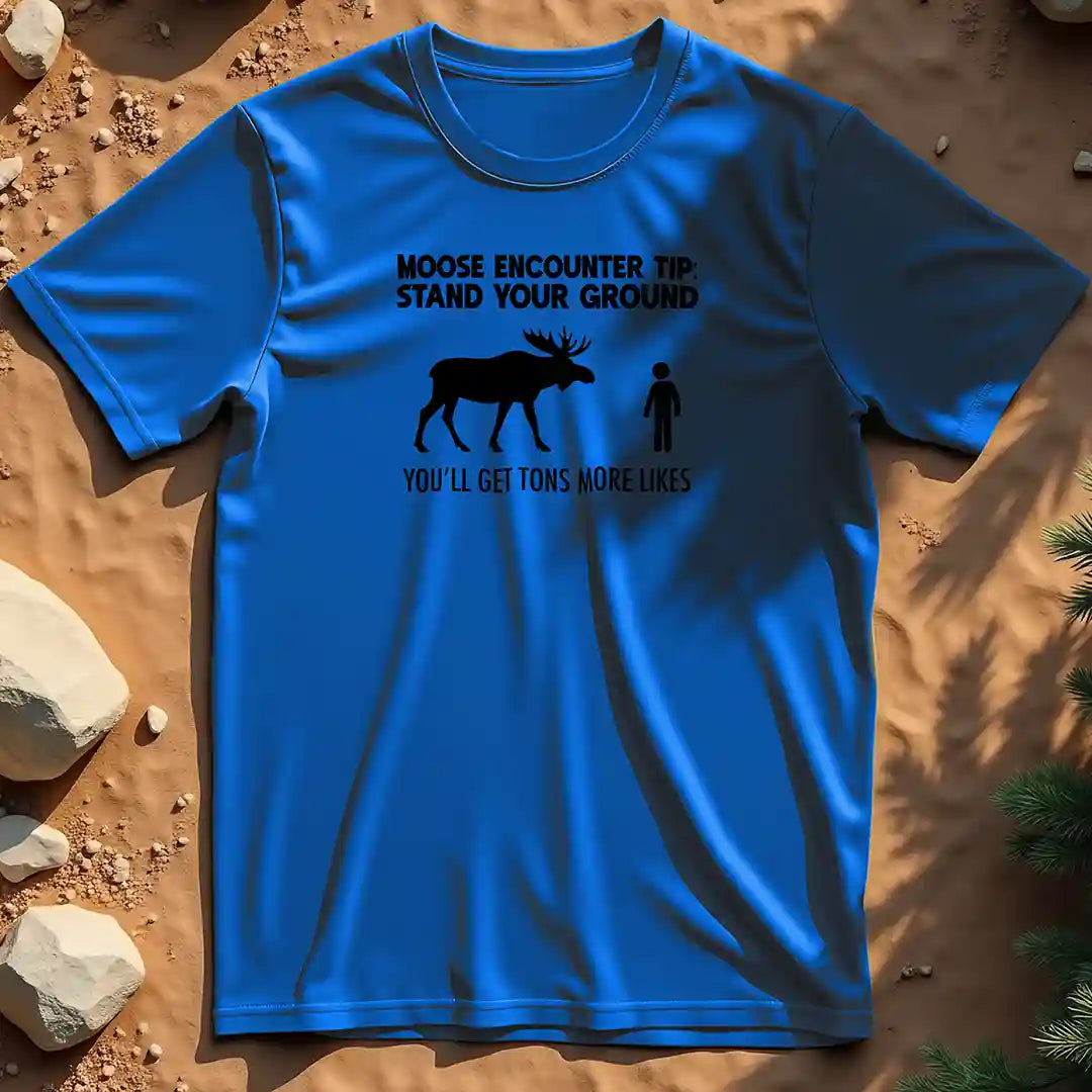 Moose Encounter Tip t-shirt