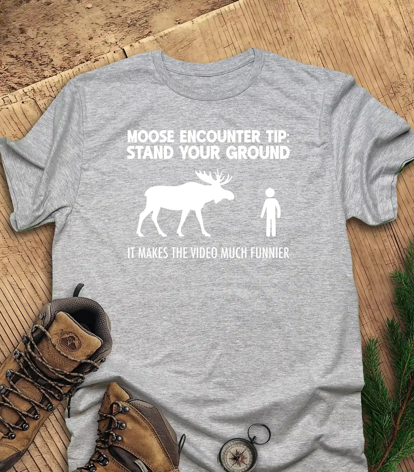 Moose Encounter Tip t-shirt