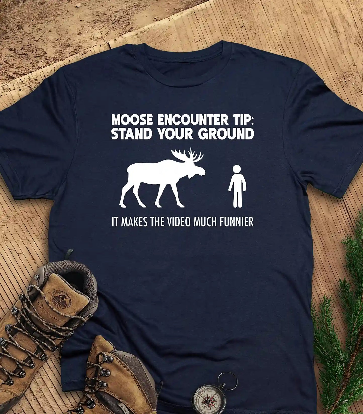 Moose Encounter Tip t-shirt