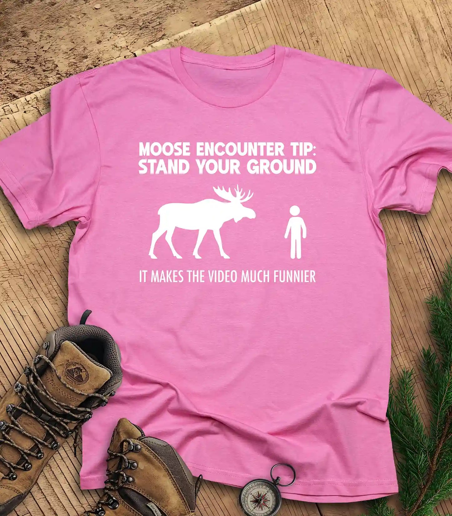 Moose Encounter Tip t-shirt