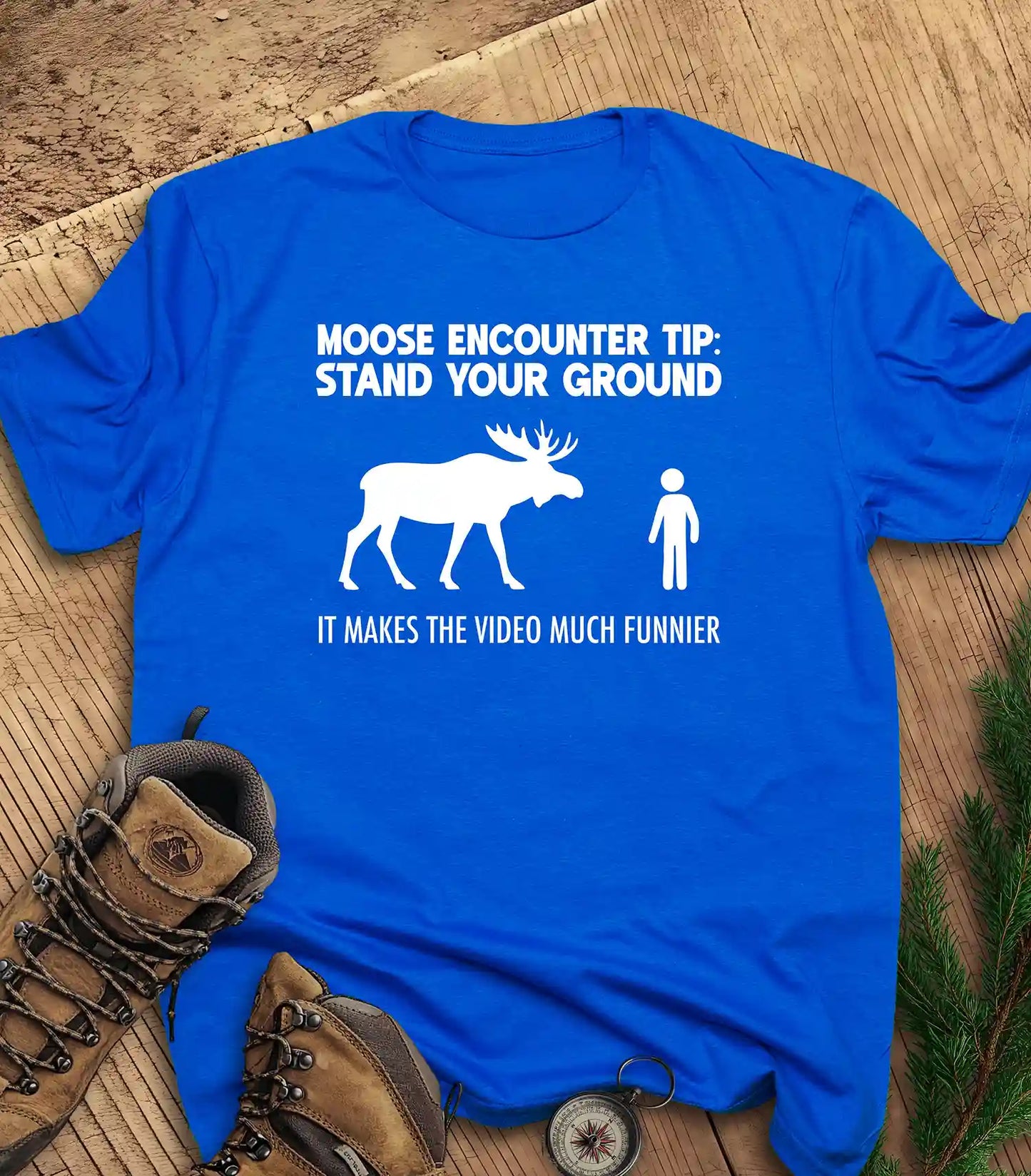 Moose Encounter Tip t-shirt