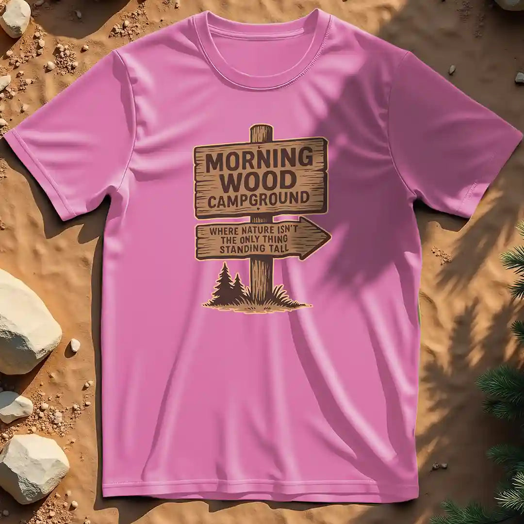 Morning wood t-shirt