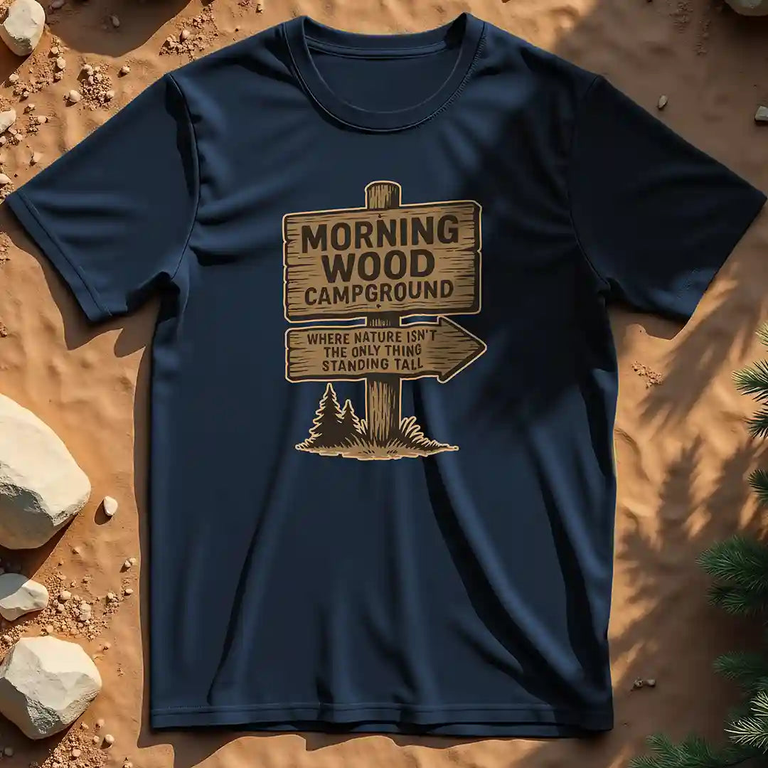 Morning wood t-shirt