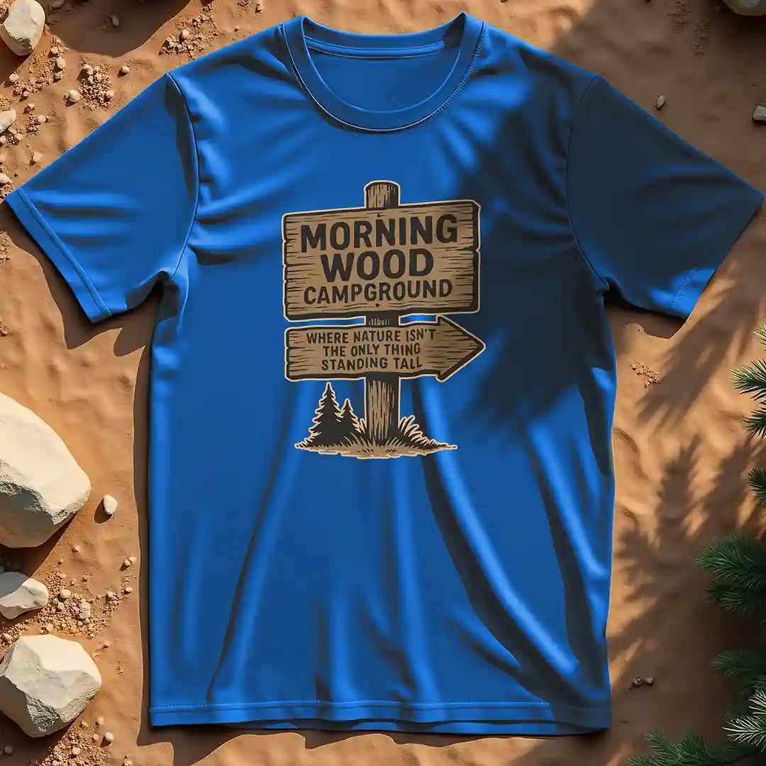 Morning wood t-shirt