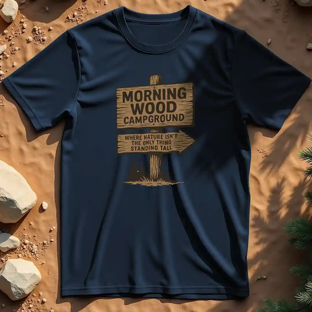 Morning wood t-shirt