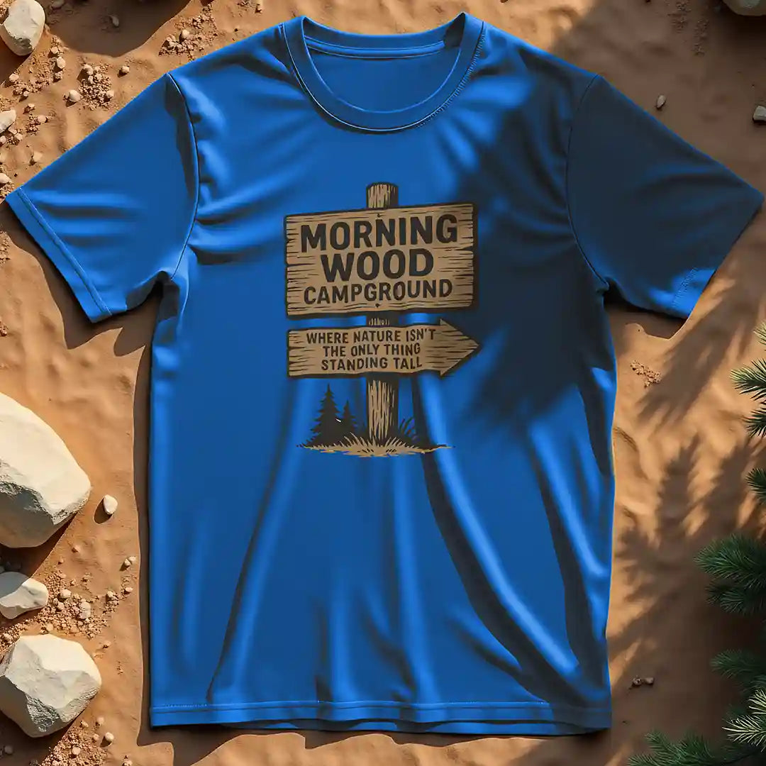 Morning wood t-shirt