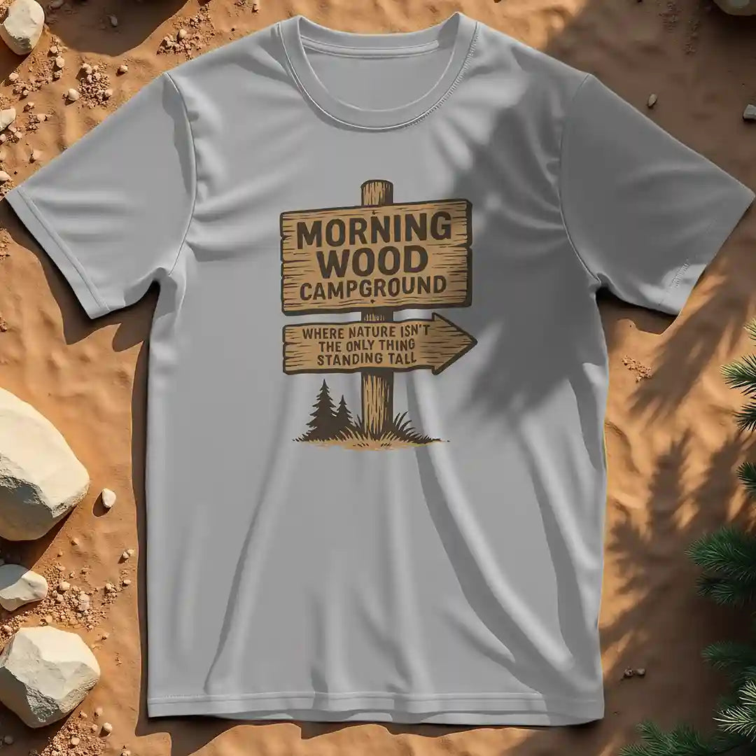 Morning wood t-shirt