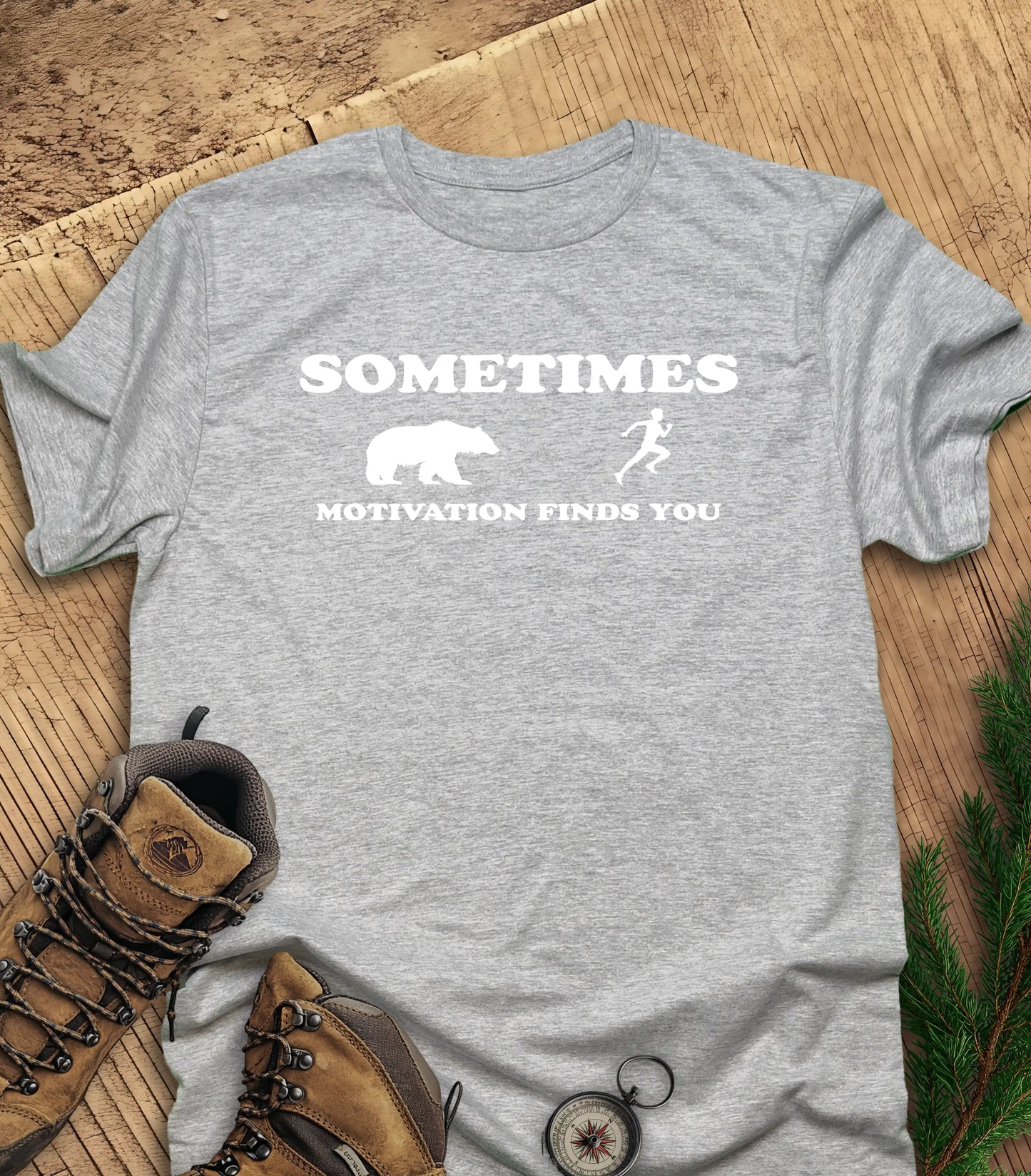 Sometimes Motivation's Got Teeth t-shirt