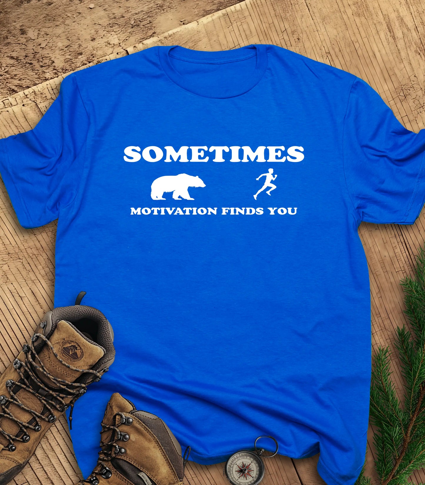 Sometimes Motivation's Got Teeth t-shirt