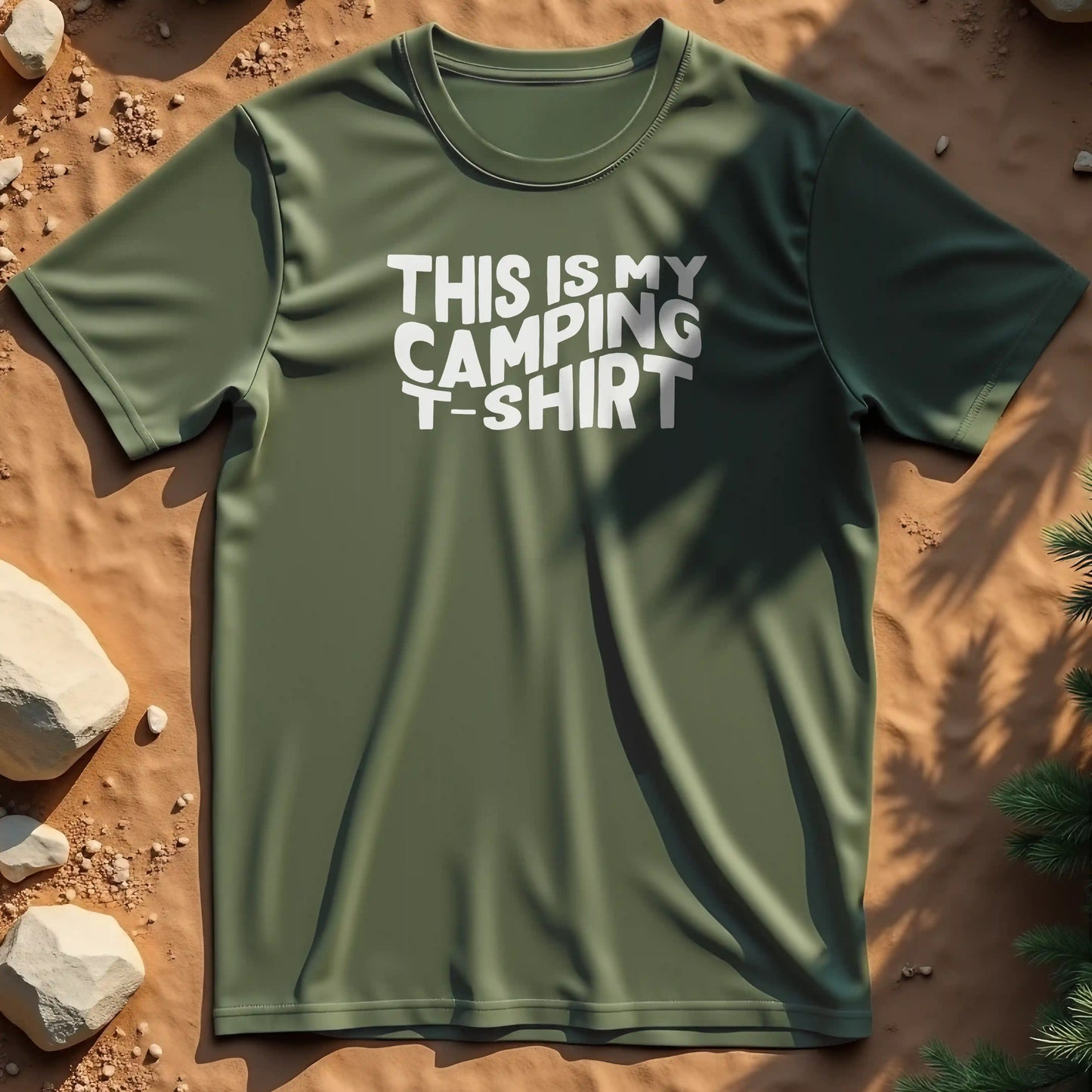 This is my camping t shirt